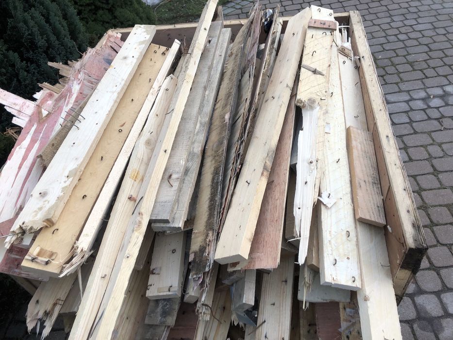 Opał deski kantowki mix