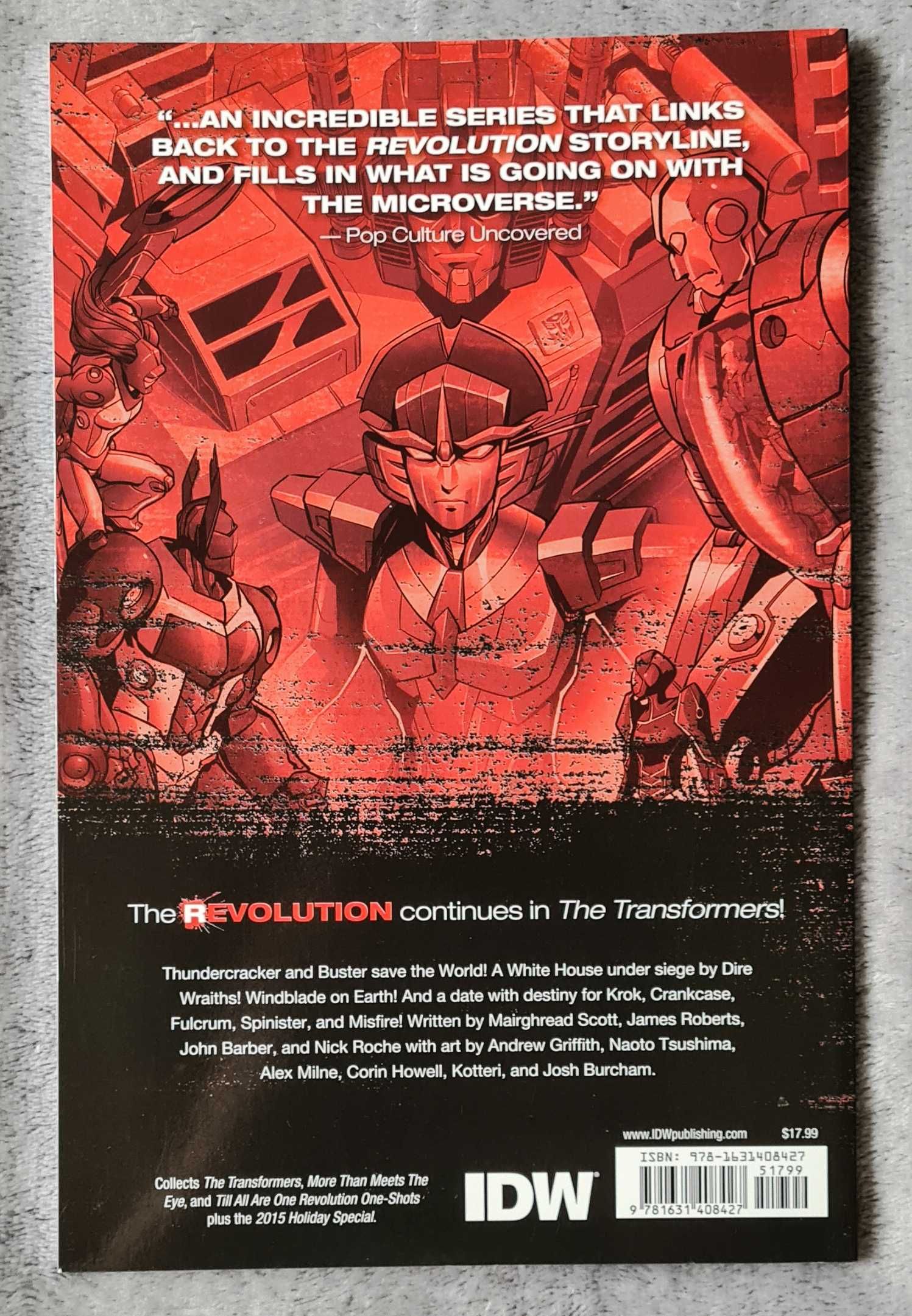IDW Transformers: Revolution