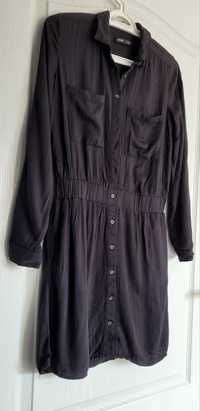 Sukienka koszulowa Sinsay M/38 czarna