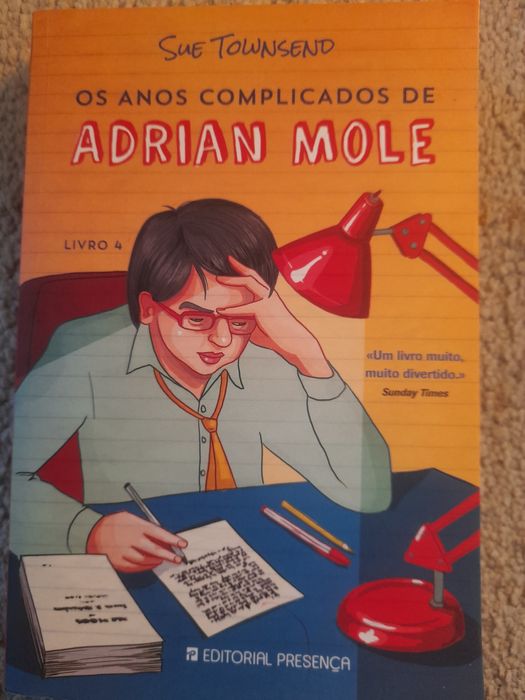 Livro "Os anos complicados de Adrien Mole"