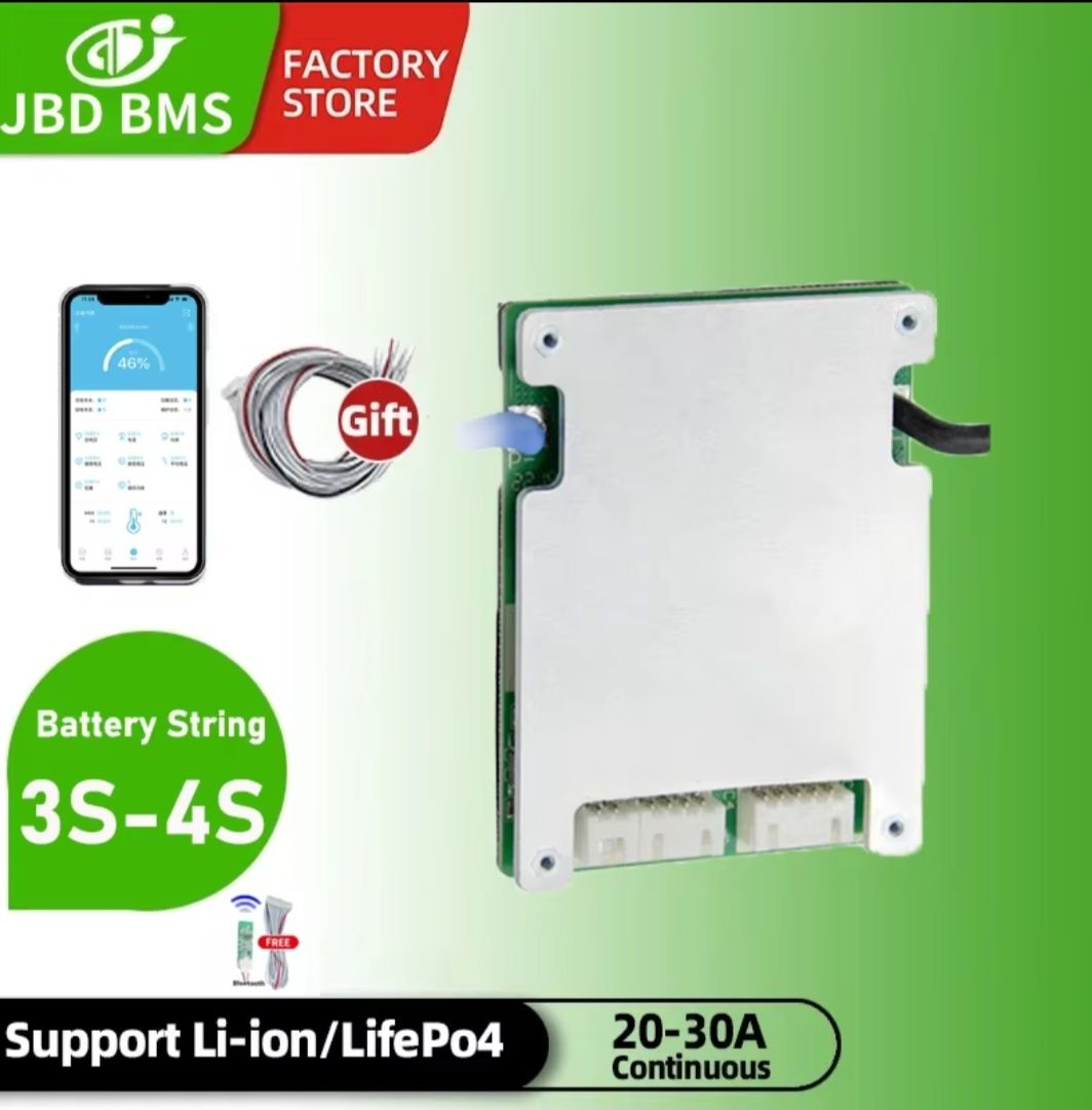 JBD Smart BMS lifepo4 , 4s 30A