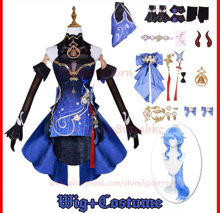 Фулл косплей Гань Юй зі гри Genshin Impact