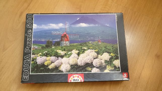 Puzzle Paisagem Faial, Açores (Moinho) 500 peças