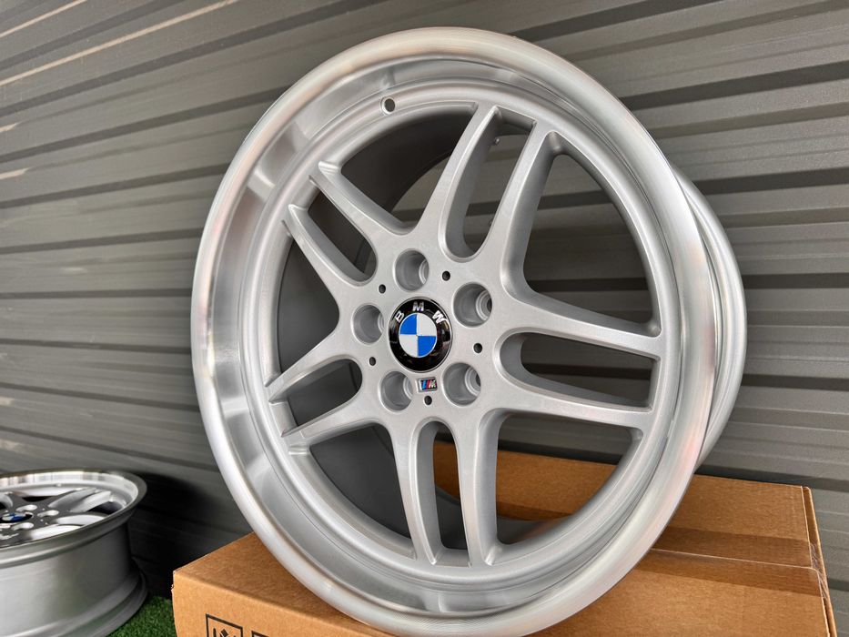 Різноширокі R18 5x120 BMW E38 E34 E39 5 7 37 M Style стиль титани бмв