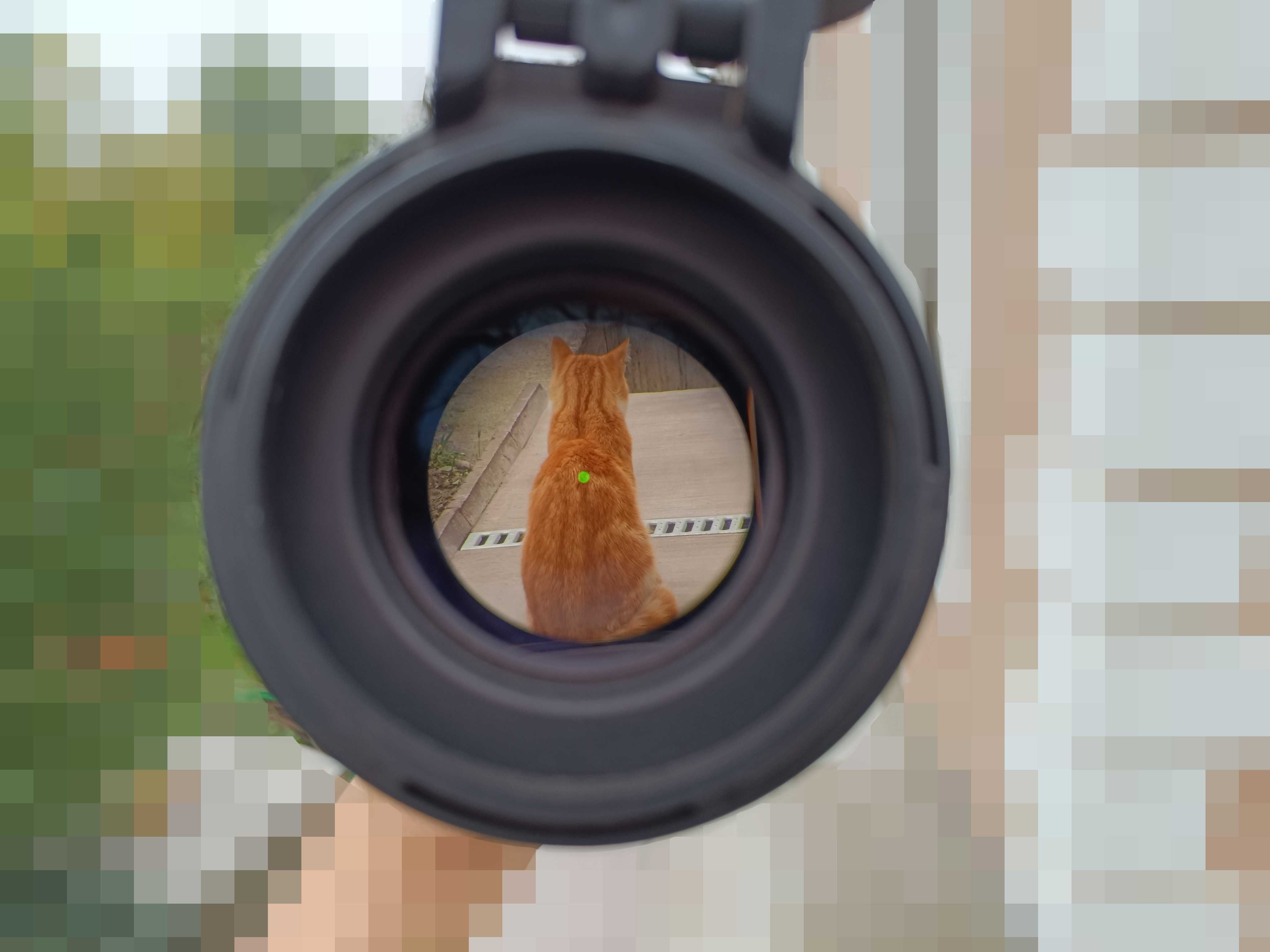 Приціл Trijicon ACOG 6x48 з блендою 6X48MD-ARD
