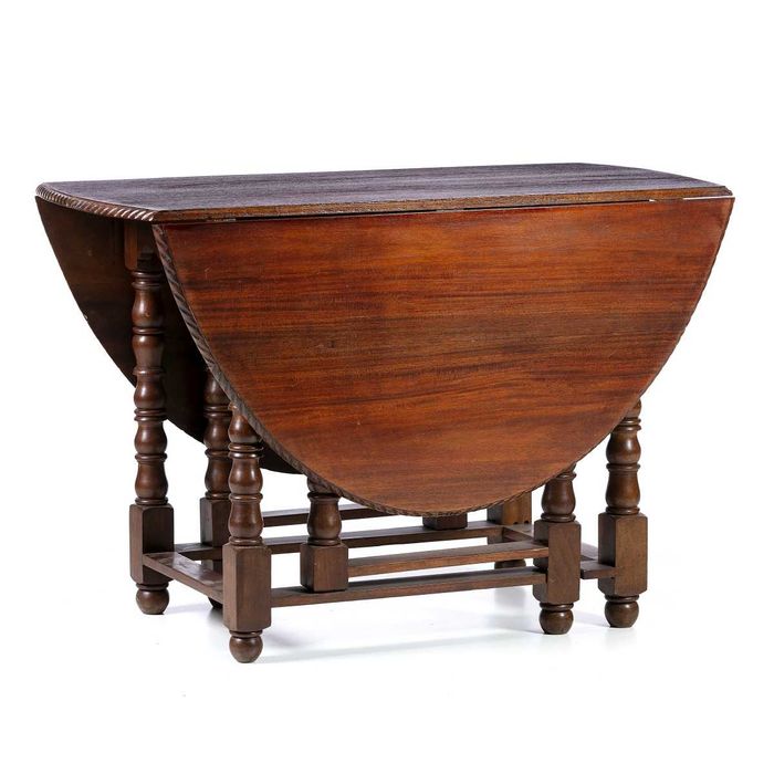 Mesa de Abas Antiga em Madeira