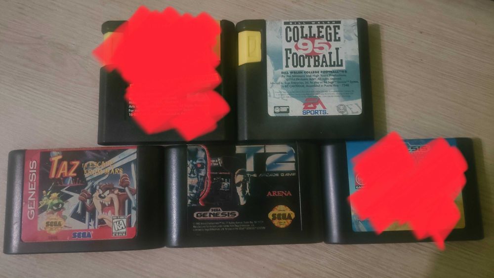 Sega Genesis  картриджі оригінал