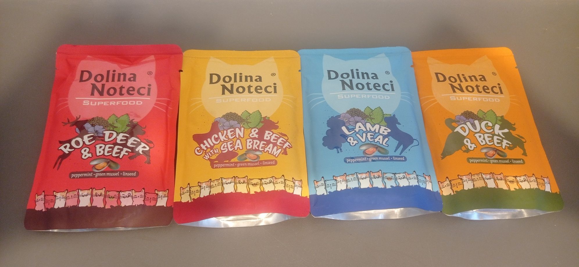 Dolina Noteci superfood saszetki 85 g x 40 sztuk mokra karma dla kota