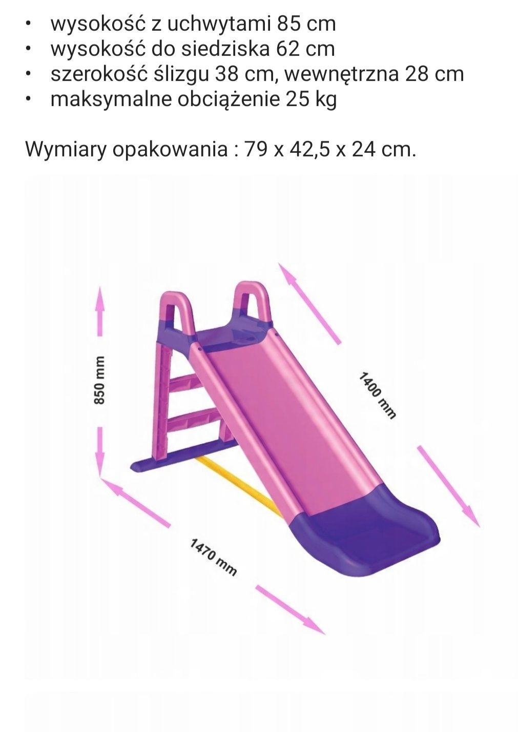 Zjeżdżalnia dla dzieci