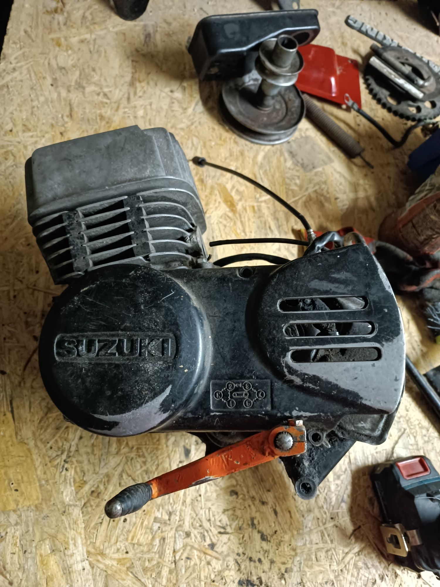 Suzuki ts 80 motocykl classic enduro