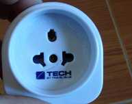 Adaptador tomada EU para Reino Unido