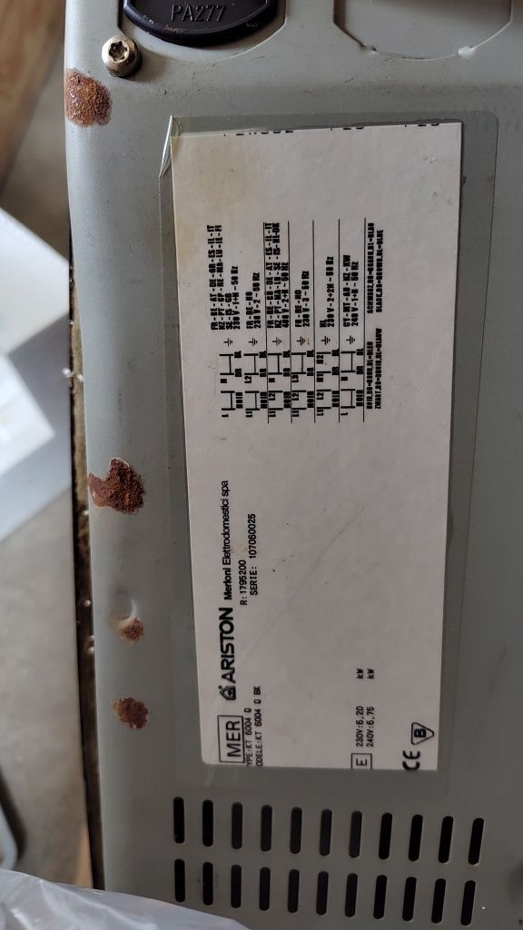 Płyta ceramiczna Ariston KT 6004 D – sprawna, używana, tanio