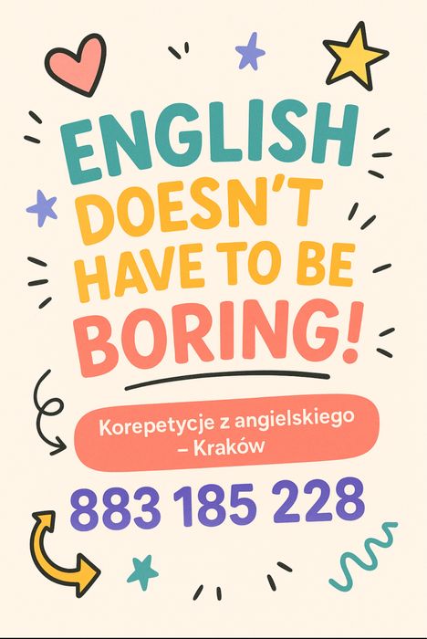 Korepetycje z angielskiego dla dzieci i młodzieży