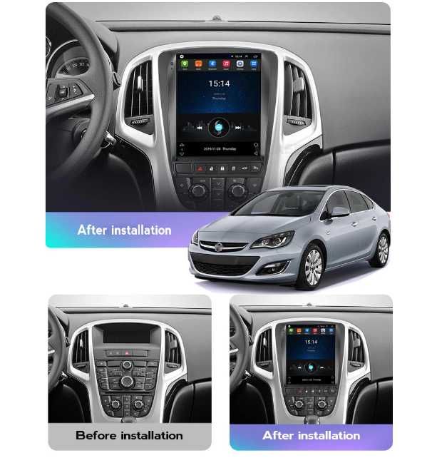 Radio dotykowe TESLA Opel Astra J ANDROID 2009=2014 WiFi GPS