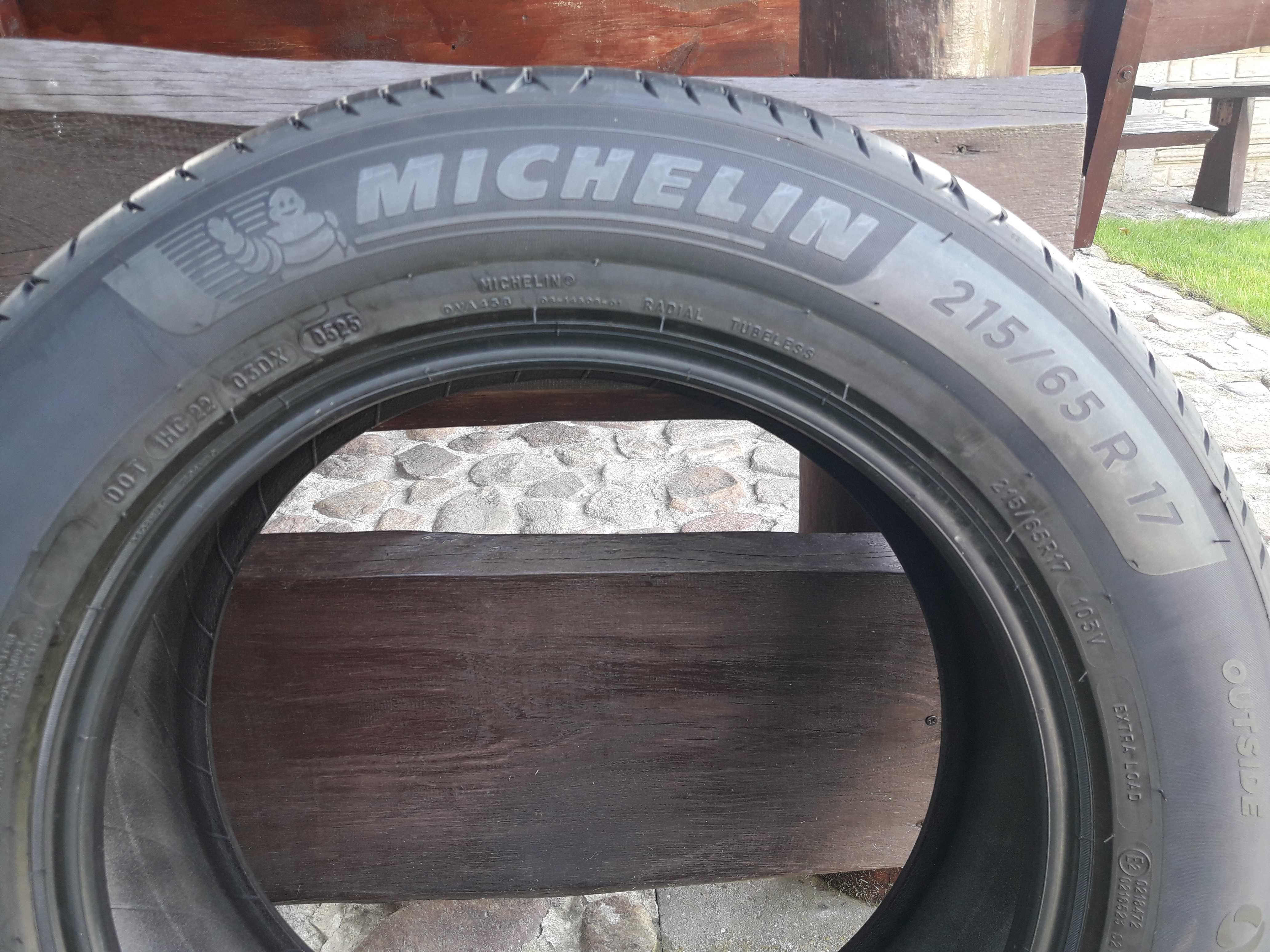 Opony letnie Michelin Primacy 4 - 215/65/r17 z 2025 roku.