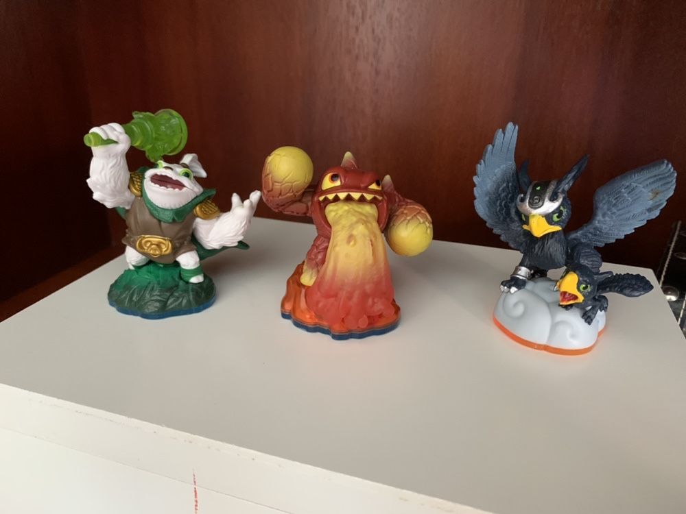 9 figuras jogo skylanders