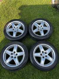 Opony 225 50 r17 + alufelgi Ronal 5x110 VW, Skoda, Audi, Seat