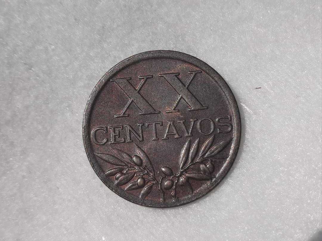 Moeda de XX centavos 1948 Bela+