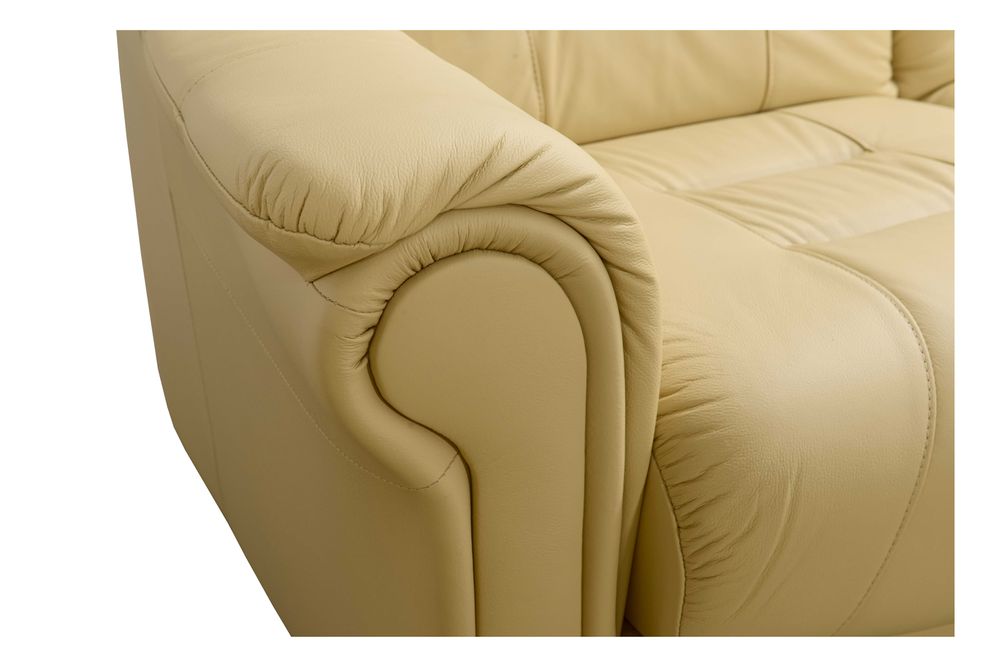 Fotel klasyczny skórzany "KAROL" skóra naturalna PRODUCENT