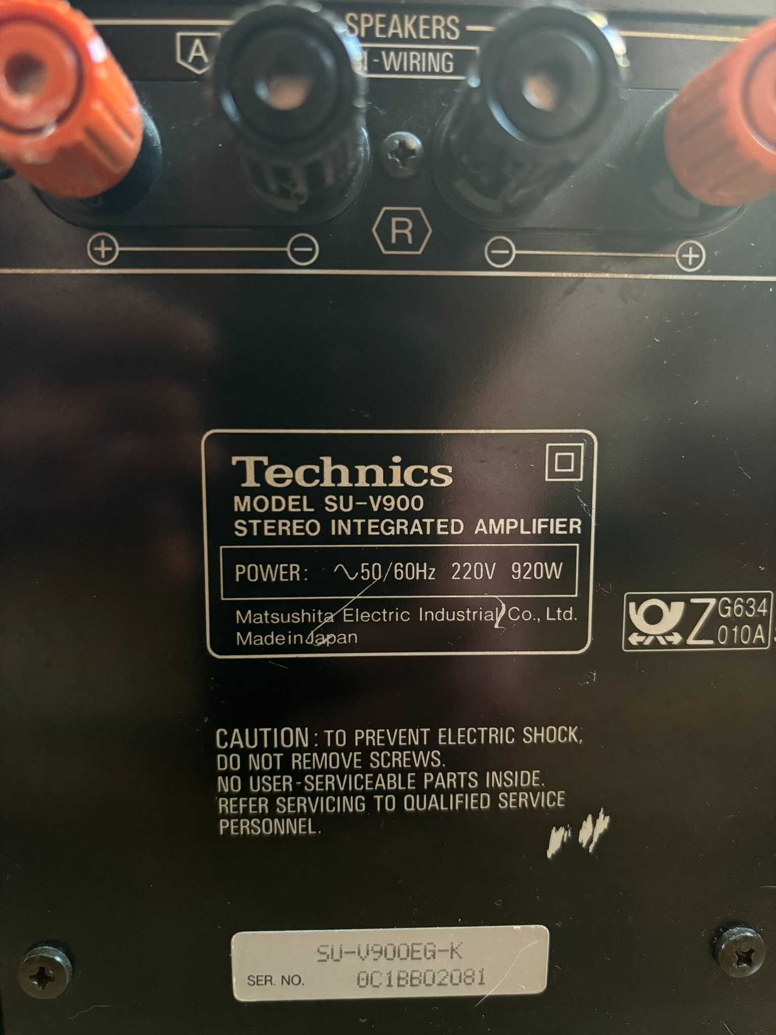 Technics SU-V900 – wzmacniacz stereo