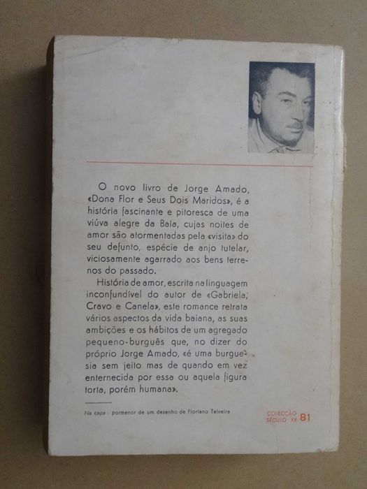 Dona Flor e os Seus Dois Maridos de Jorge Amado - 1ª Edição