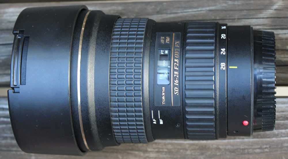 Tokina SD 16-28mm f2.8 (IF) FX para Canon EF