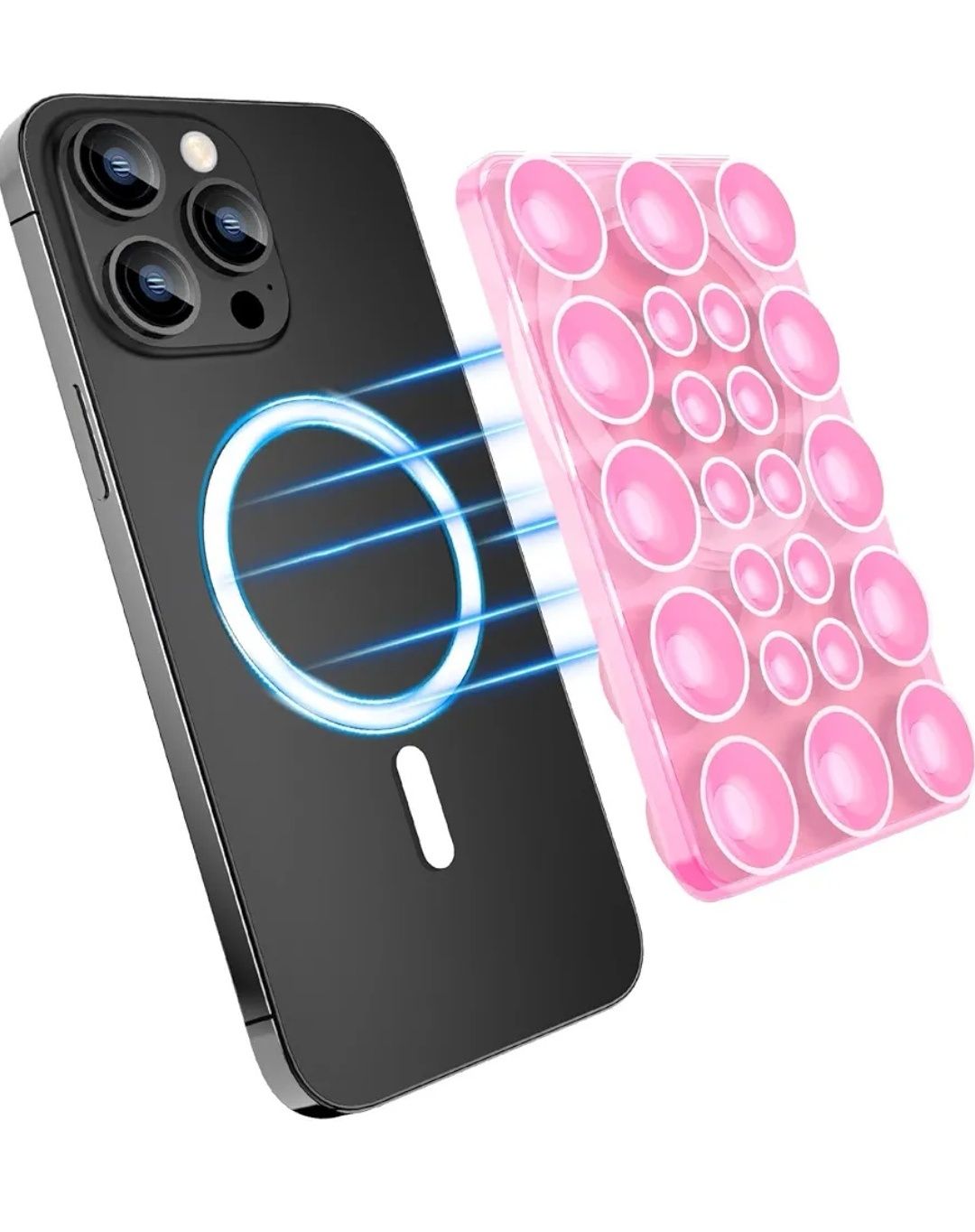 Silikonowy uchwyt na telefon z przyssawką, silikonowe etui na telefon
