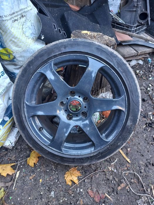 Felgi aluminiowe AEZ 17 5x120 + opony letnie - BMW e46/e90