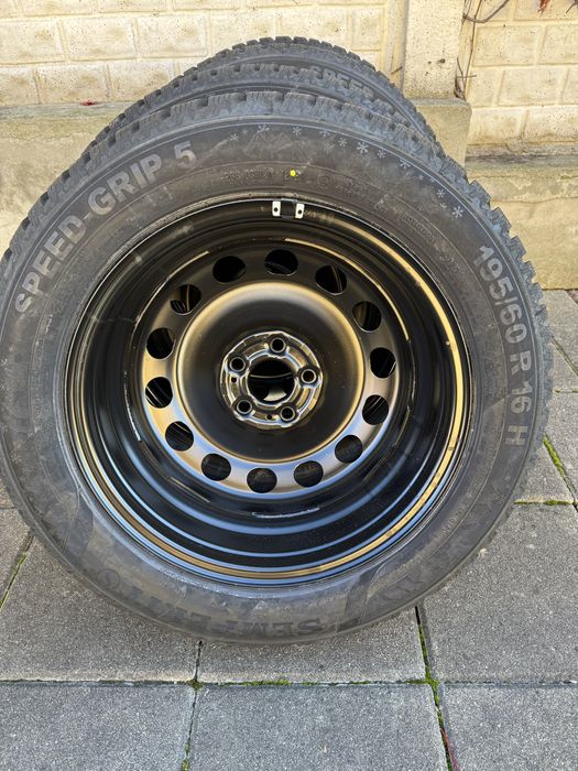 Шини Semperit 195/60 R16 диски VW 5х100 НОВІ