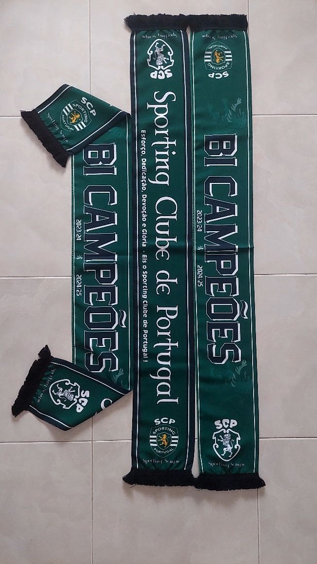 Cachecol da Dobradinha Sporting Cullube de Portugal