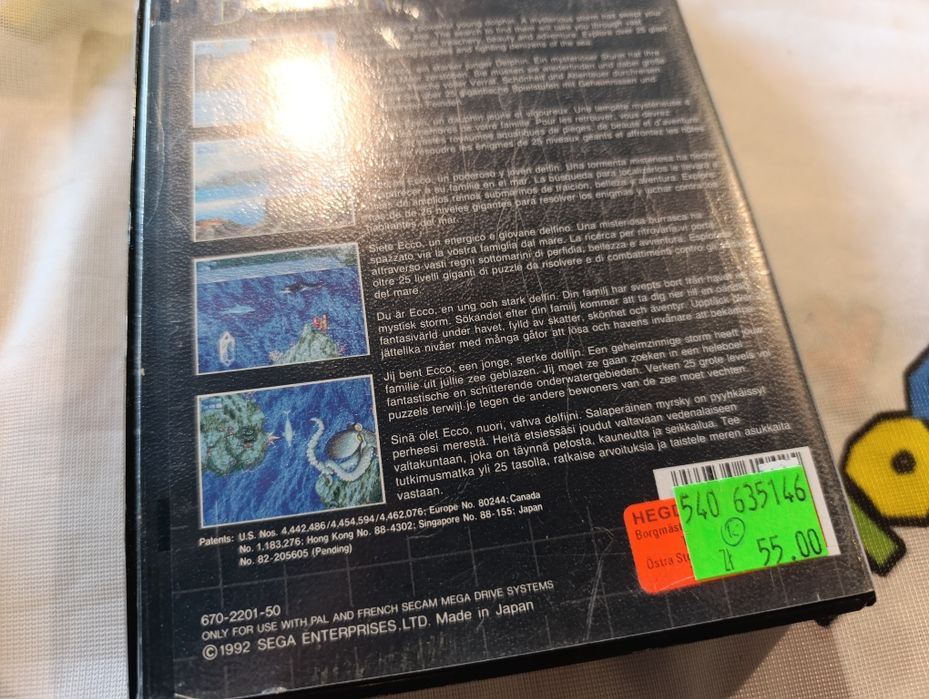 Ecco The Dolphin Sega Mega Drive sprawna sklep