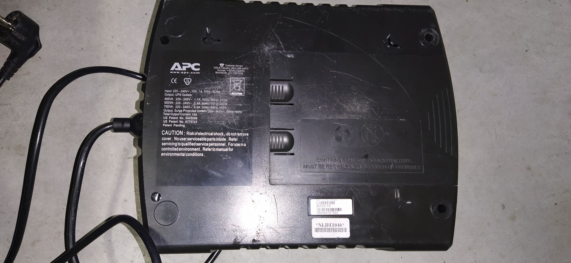 Zasilacz awaryjny ups back Apc es 550