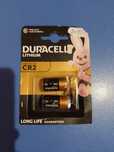 Комплект -нові літієві батарейки Duracell CR2