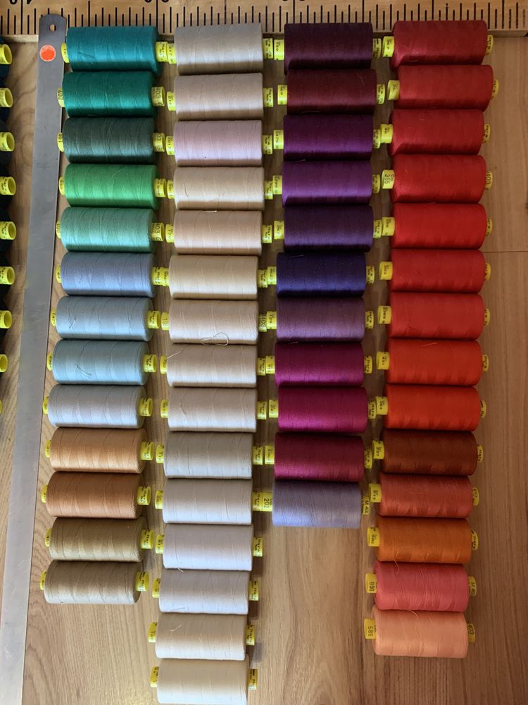 Продам нитки Gutermann, Amann, Alterfil и швейную фурнитуру.