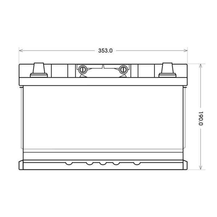 Гелевый аккумулятор GEL для квартиры BIG GELTECH PRO GEL 12V 100Ah