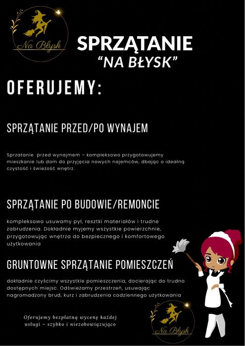 Sprzatanie Na Blysk