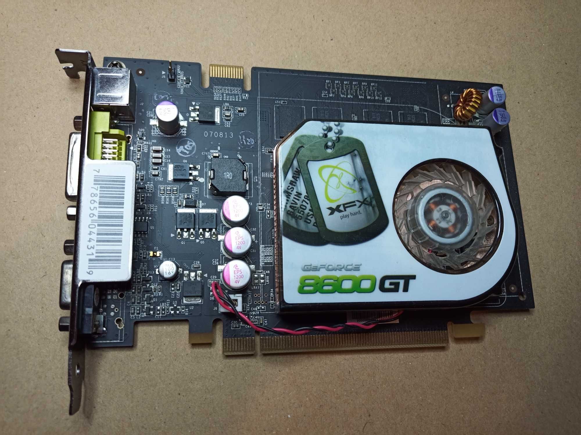 Geforce 8600GT Pcie 512MB DDR2 540M Dvi Tv Out