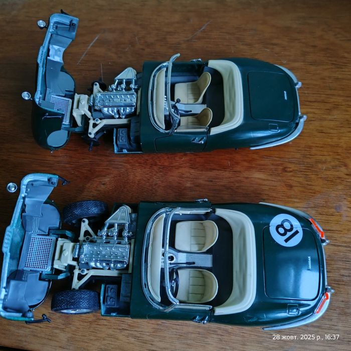 Масштабная модель Jaguar  1961  Bburago Italy    1 : 18