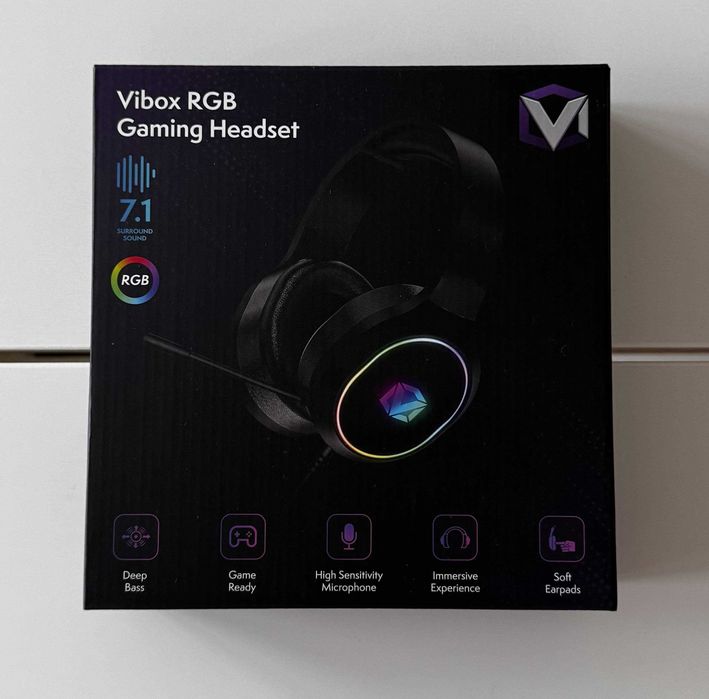 Headset VIBOX RGB 7.1