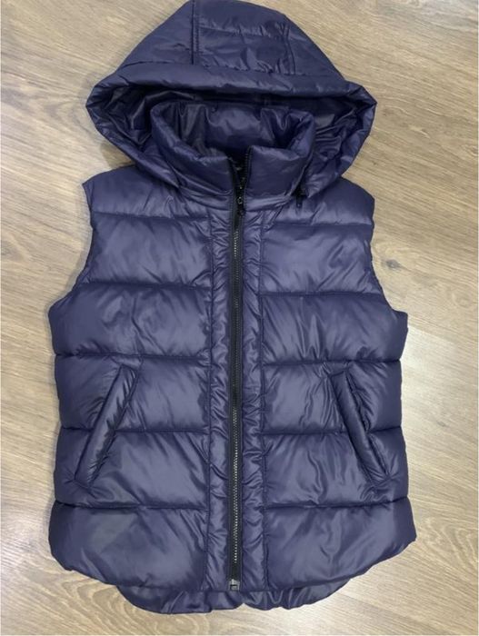Нова жилетка (пух) синя
