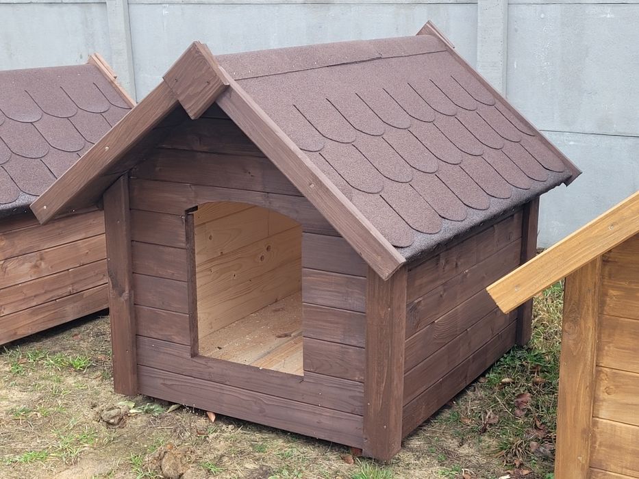 Buda dla psa OCIEPLANA tani transport