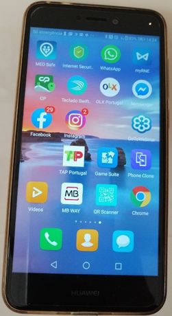 Telemóvel Huawei P8 lite 2017 ( com bateria avariada )