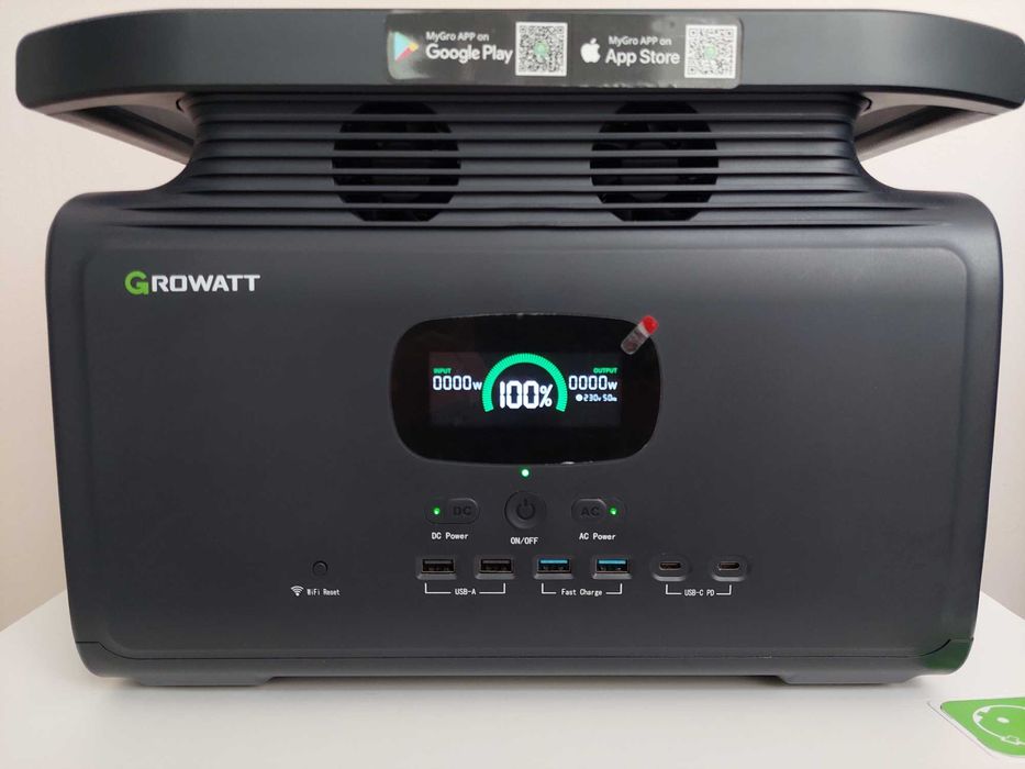 Зарядна станція Growatt infinity 1500 в наявності (на справді)