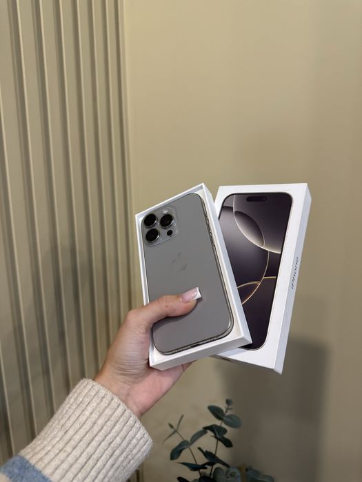 Used IPHONE 16 Pro 256 Natural Titanium Neverlock Дорошенка,28 IGrand