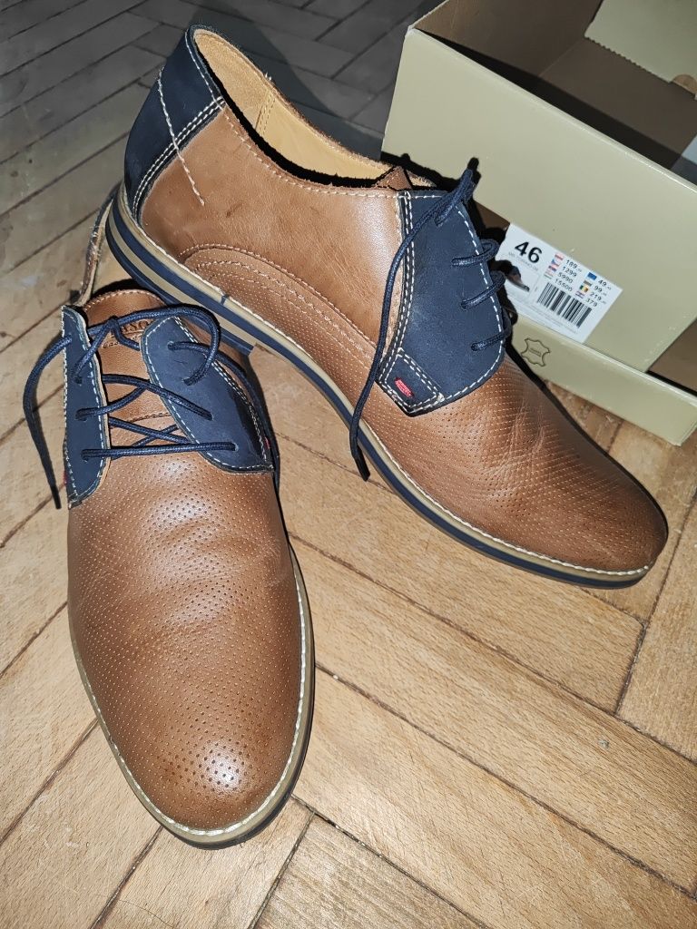 Męskie eleganckie buty Lasocki 46