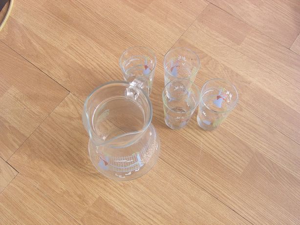 Canecas e copos de vidro