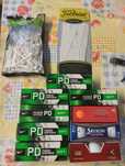 Boas  de golf luvas etc