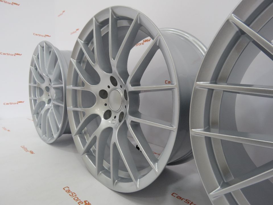 Jantes Look Bmw M359 19 8.5+9.5 5x120 Cinza Prata