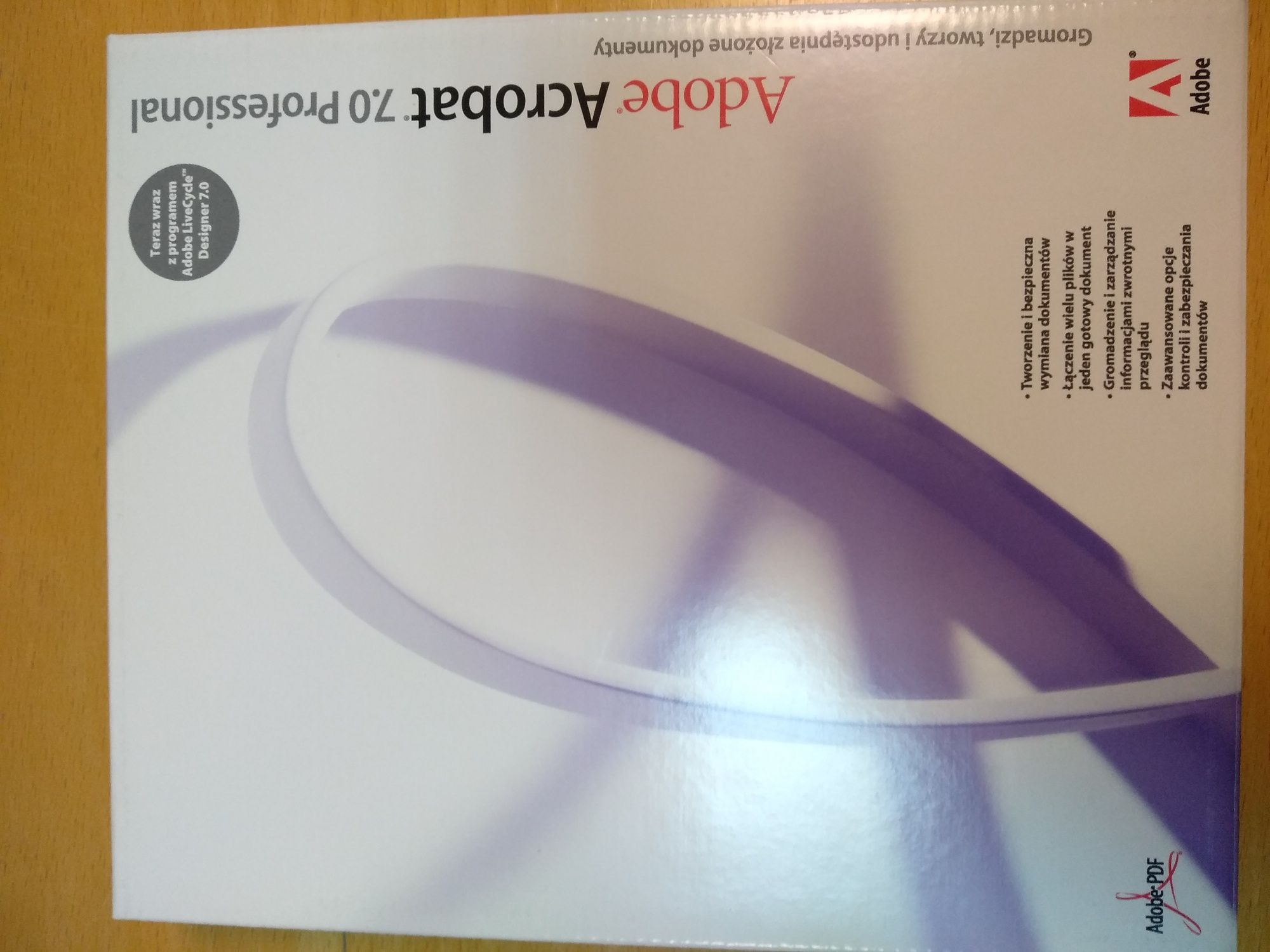 Adobe Acrobat pro 7.0 klucz i program na oryginalnym CD