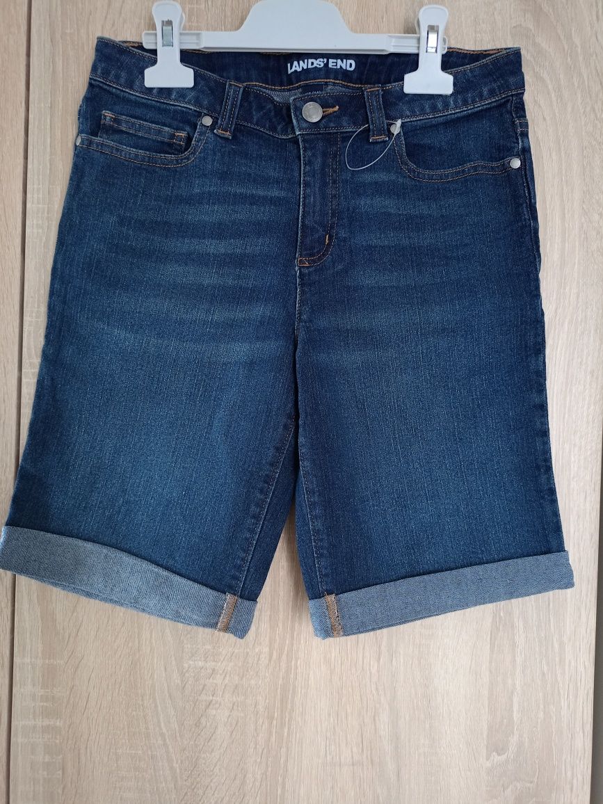 Nowe krótkie spodenki dziewczęce jeans